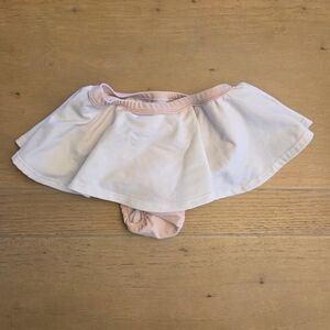 Pink Kids Swim Skirt Clover Blu